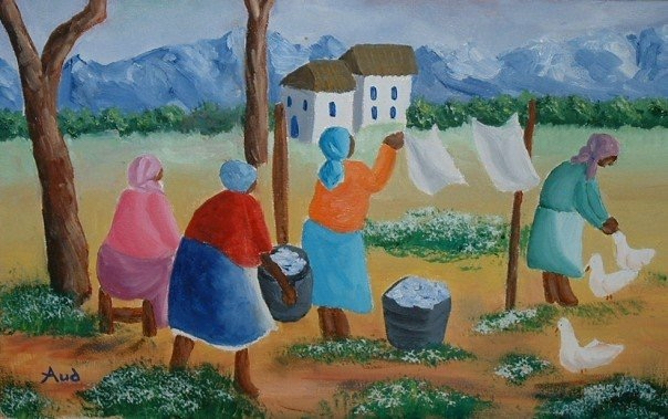 African Washer Women